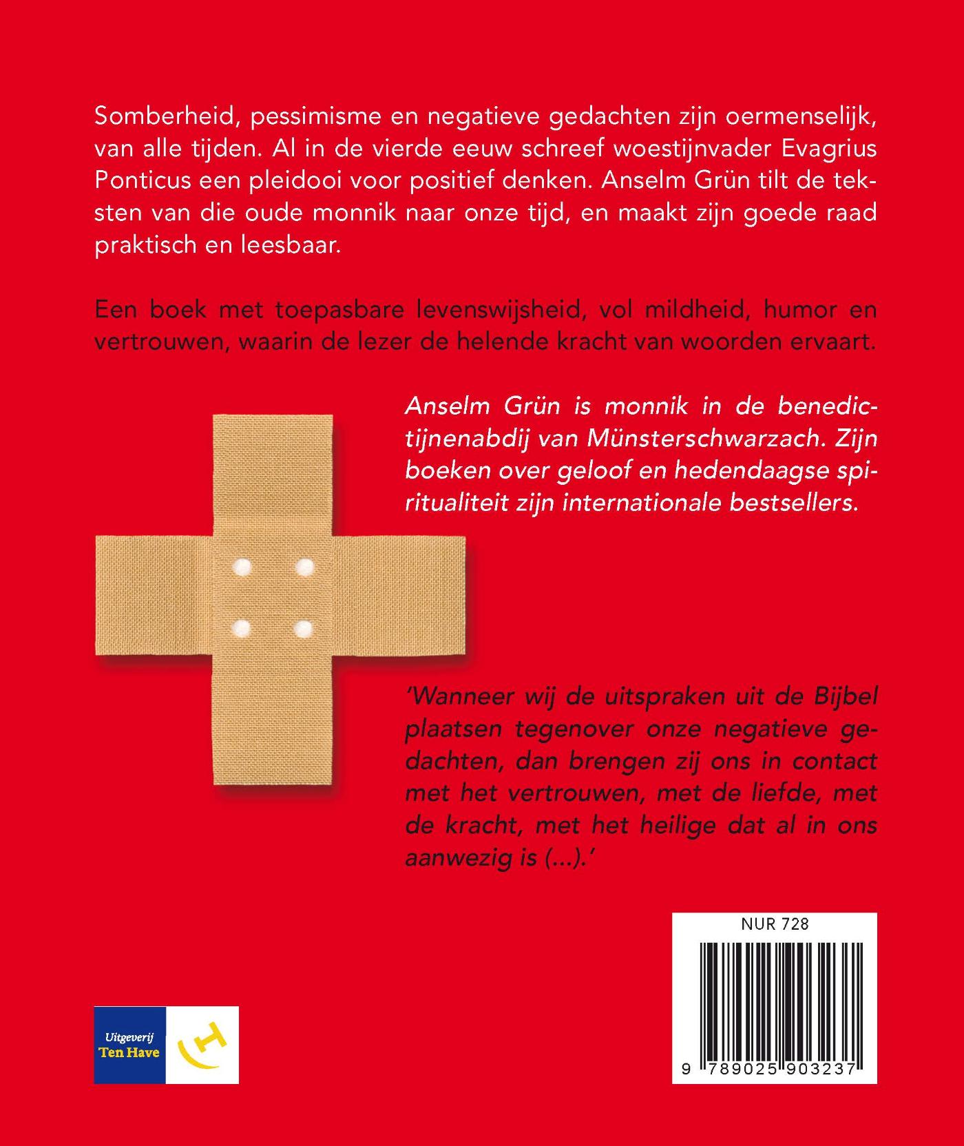Achterkant van Eerste hulp bij negatieve gedachten