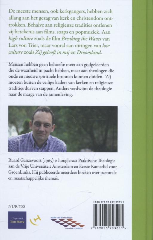 Achterkant van Spelen met heilig vuur