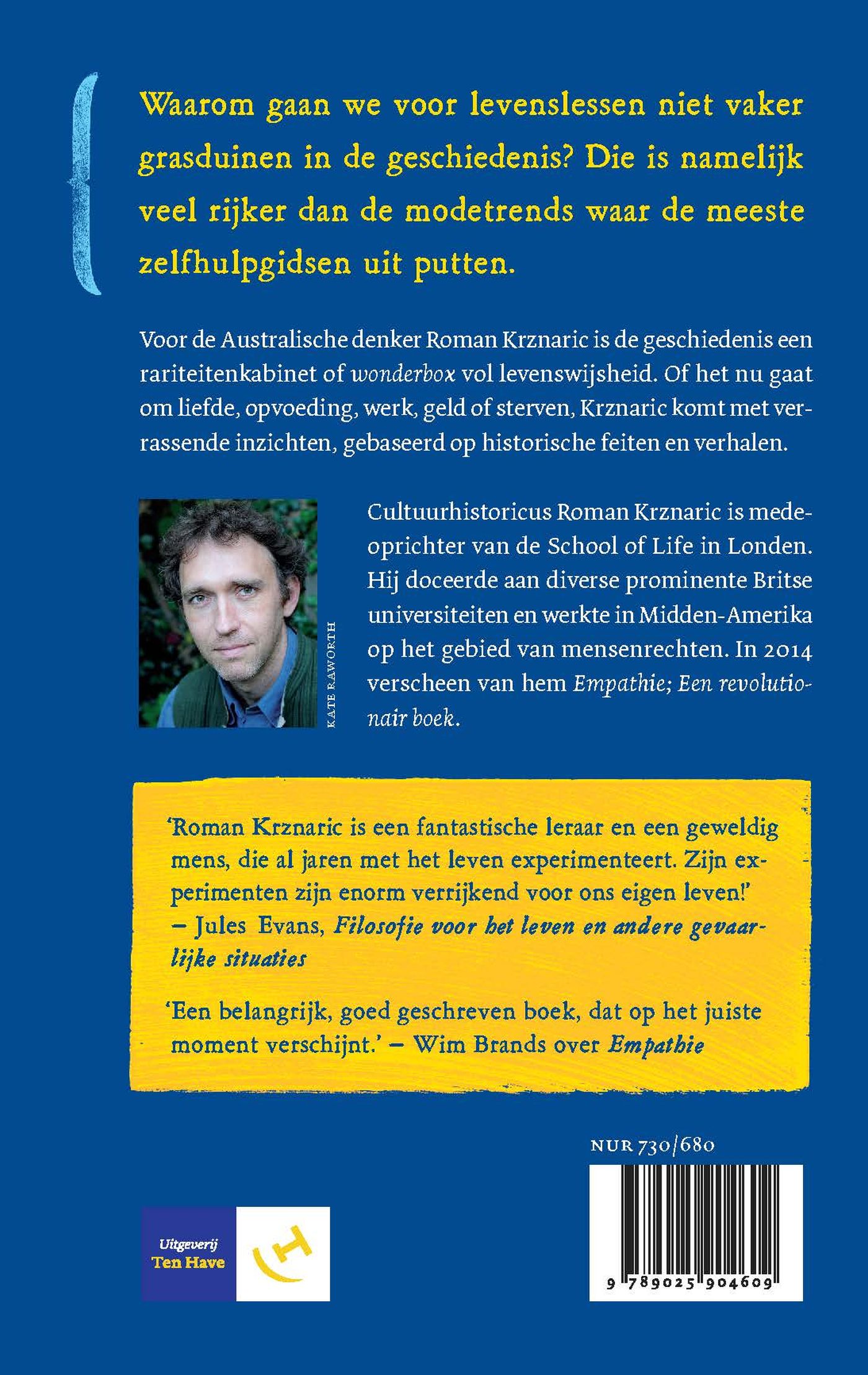 Achterkant van De wonderbox