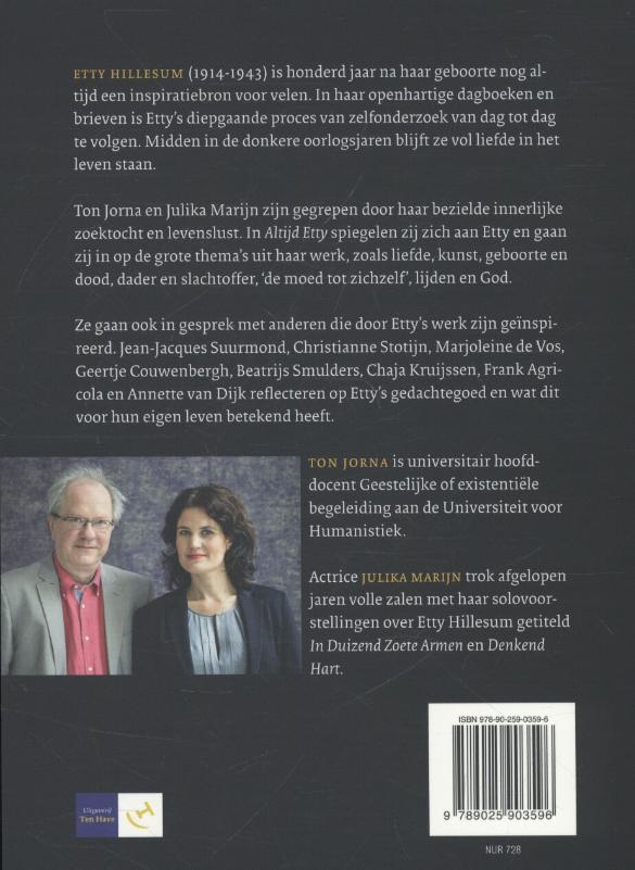 Achterkant van Altijd Etty