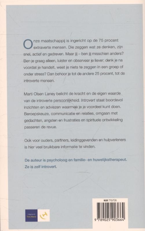 Achterkant van Introvert