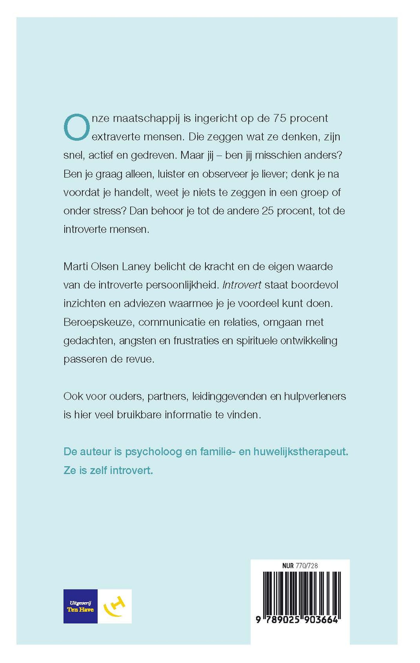 Achterkant van Introvert