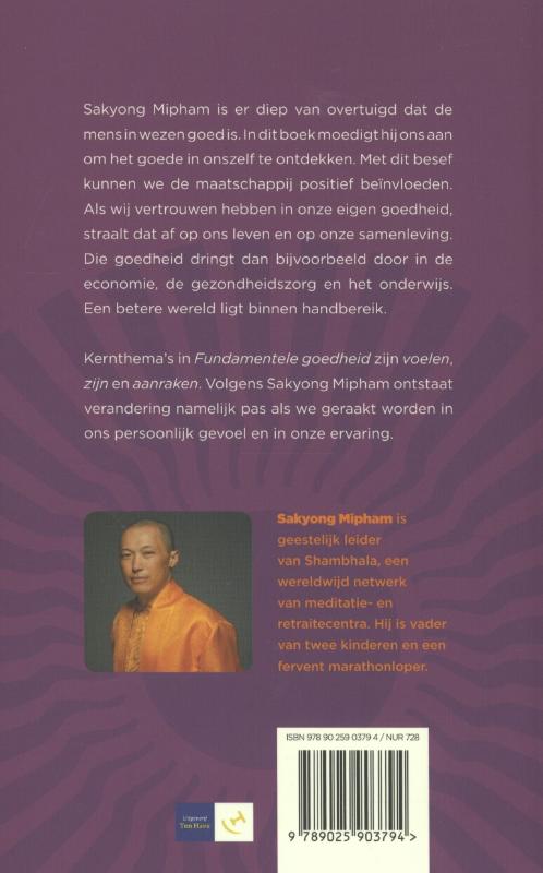 Achterkant van Fundamentele goedheid