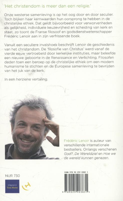 Achterkant van De filosofie van Christus