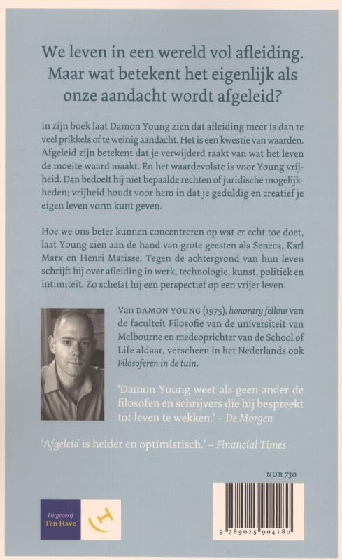 Achterkant van Afgeleid