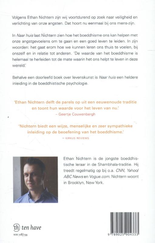 Achterkant van Naar huis