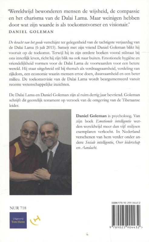 Achterkant van De kracht van het goede