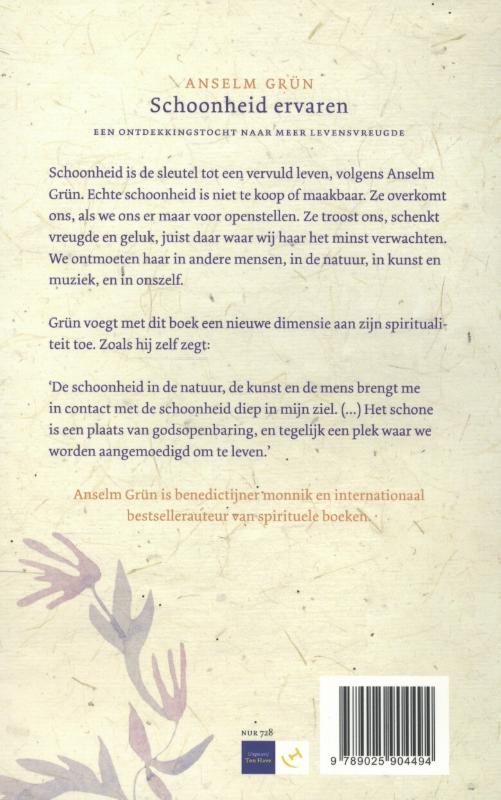 Achterkant van Schoonheid ervaren