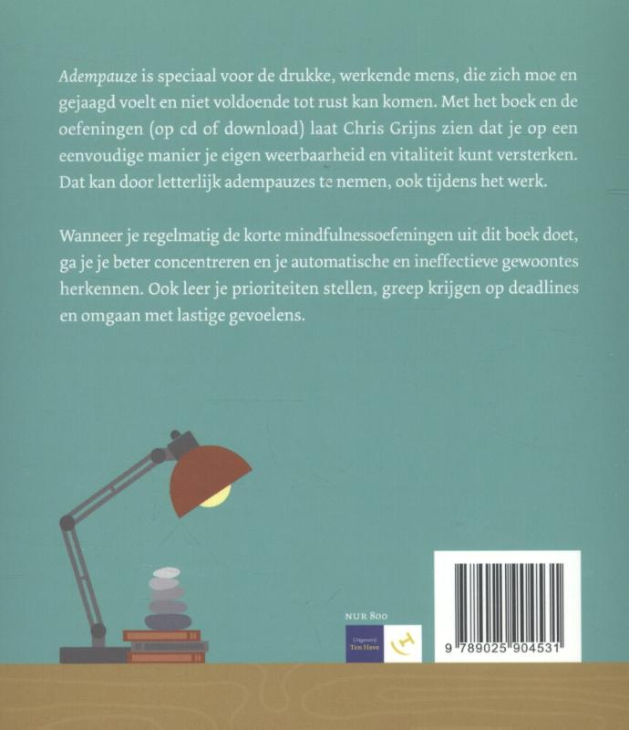 Achterkant van Adempauze