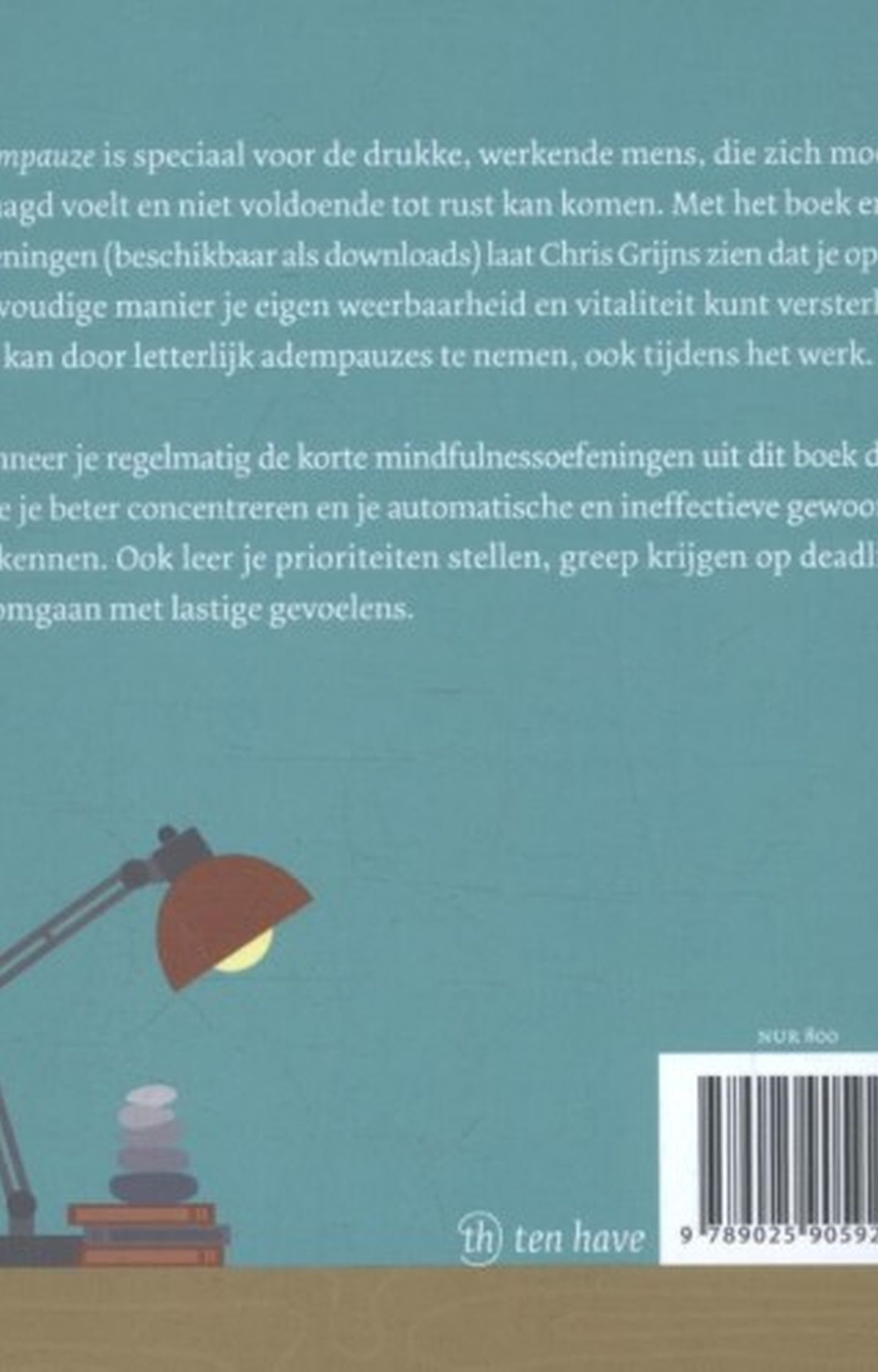 Achterkant van Adempauze