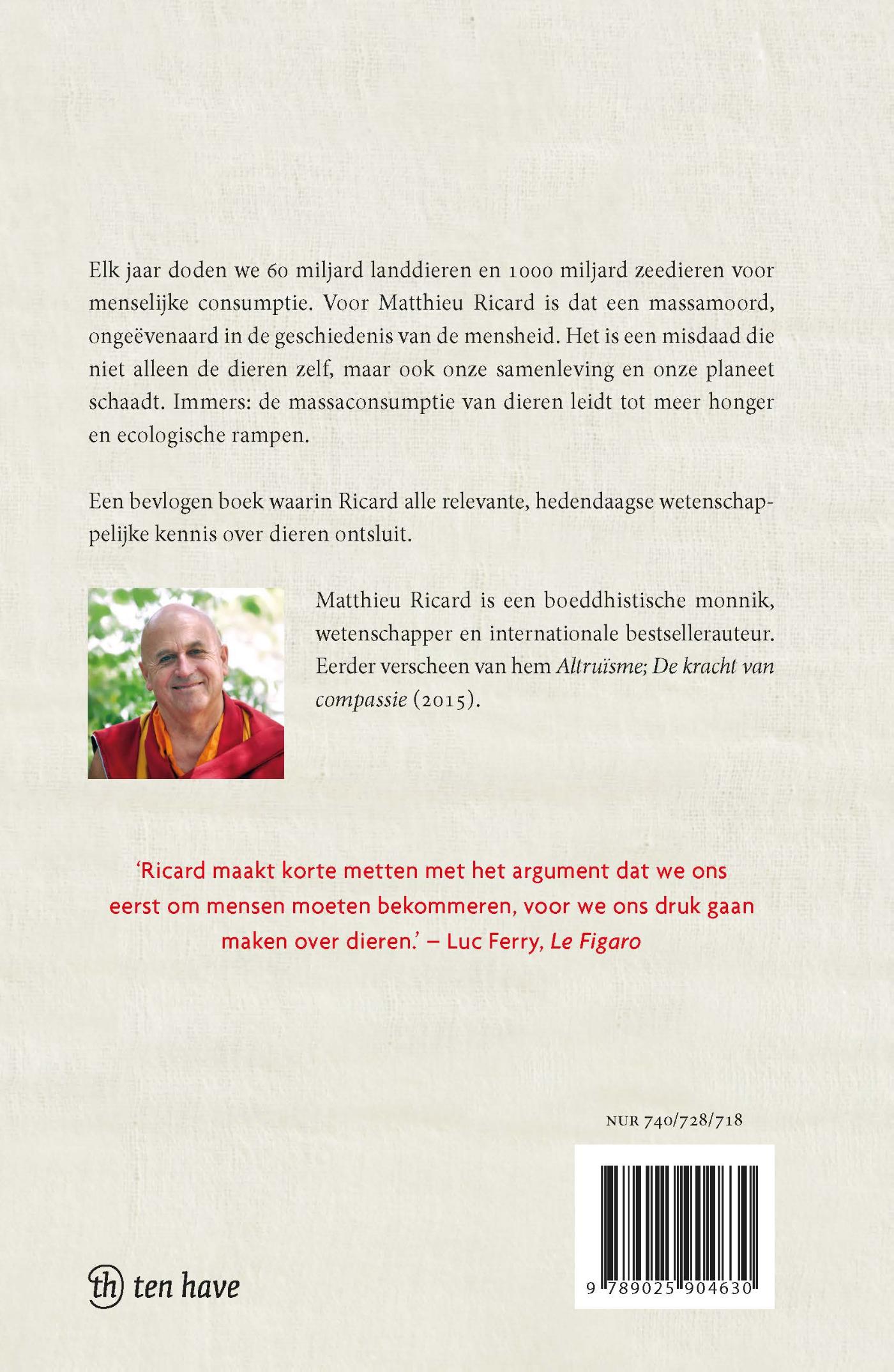 Achterkant van Waarom ik mijn vrienden niet opeet