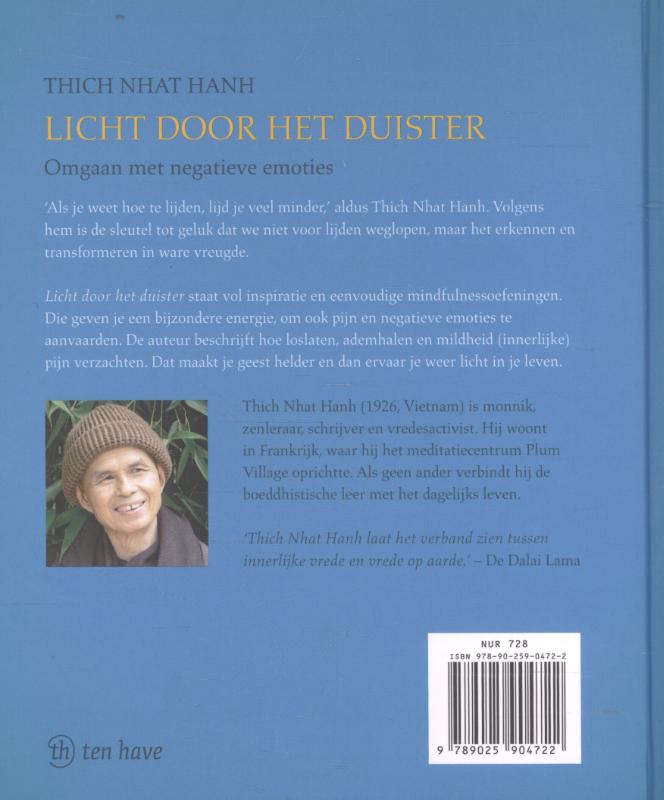 Achterkant van Licht door het duister