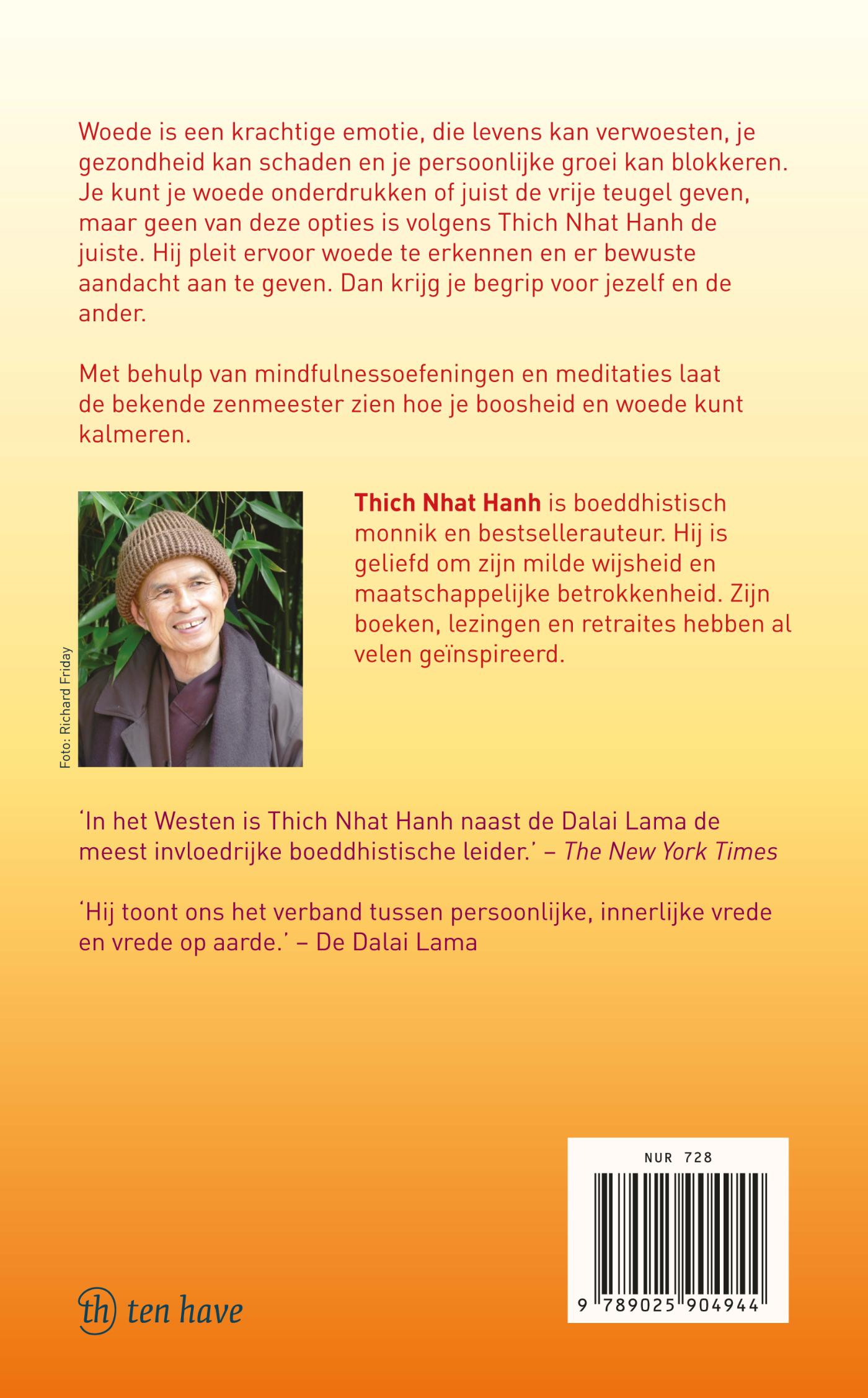 Achterkant van Woede