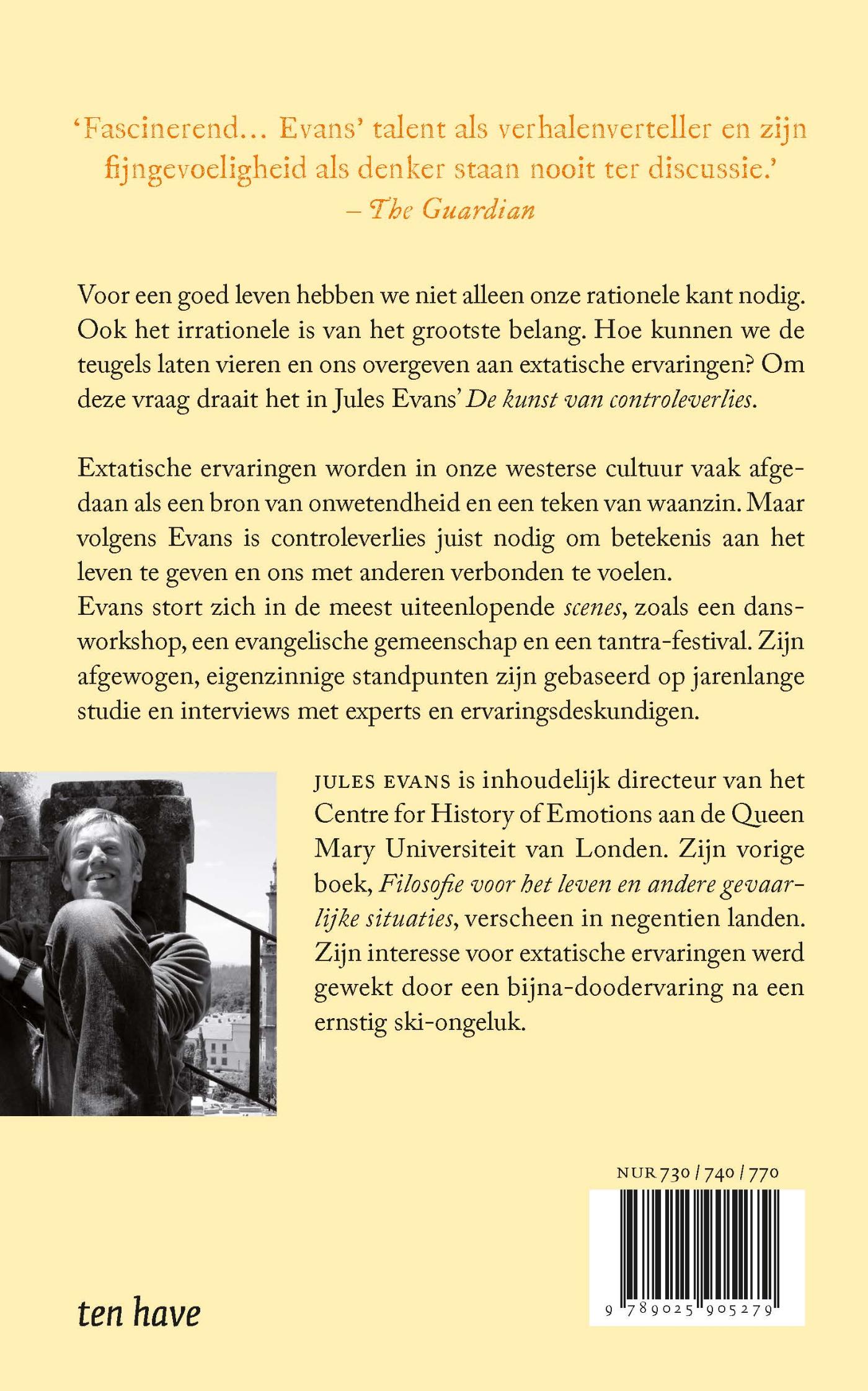 Achterkant van De kunst van controleverlies