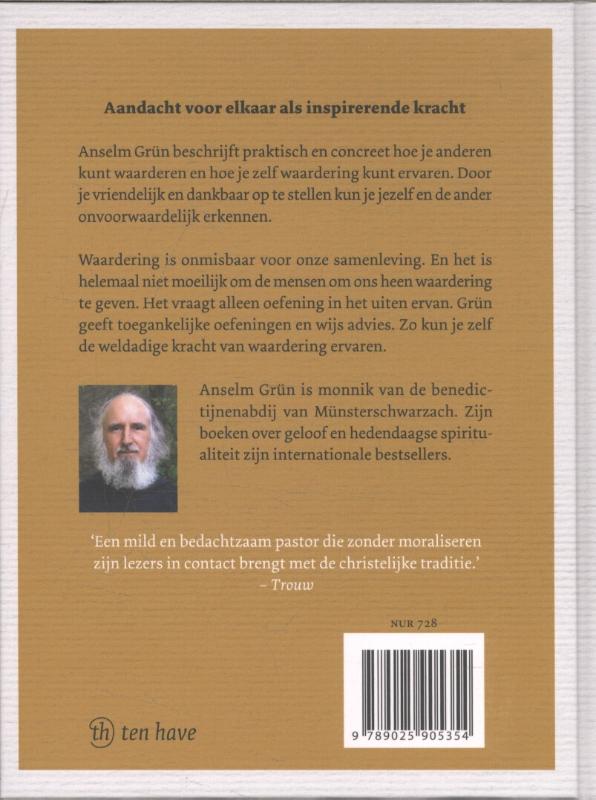 Achterkant van Waardering