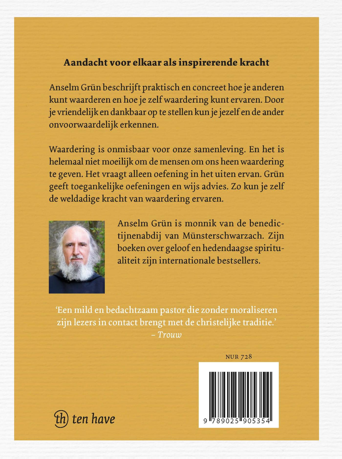 Achterkant van Waardering