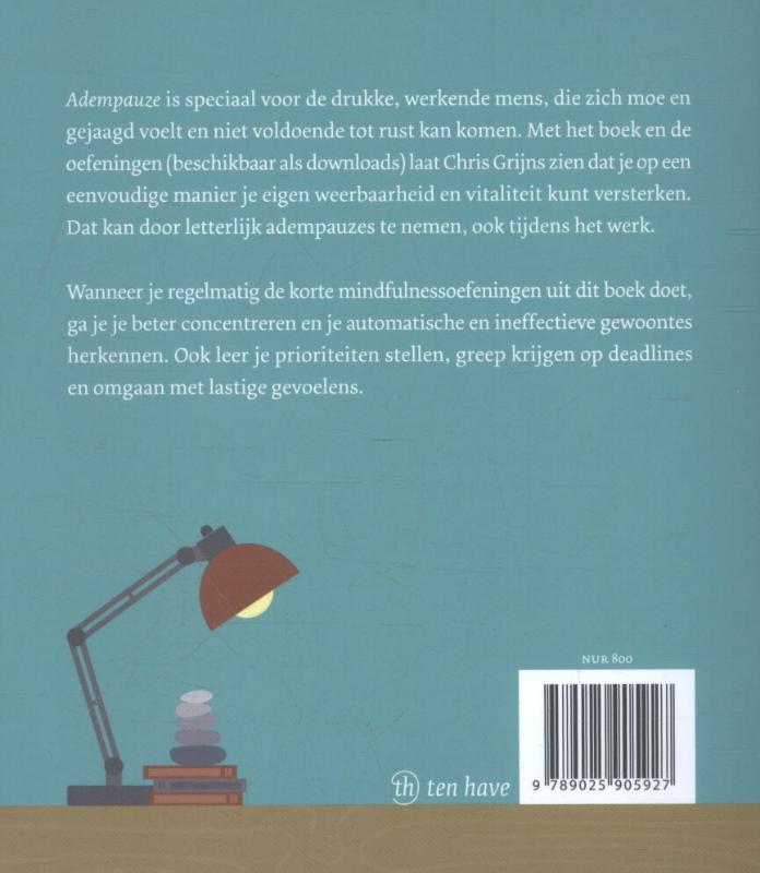 Achterkant van Adempauze
