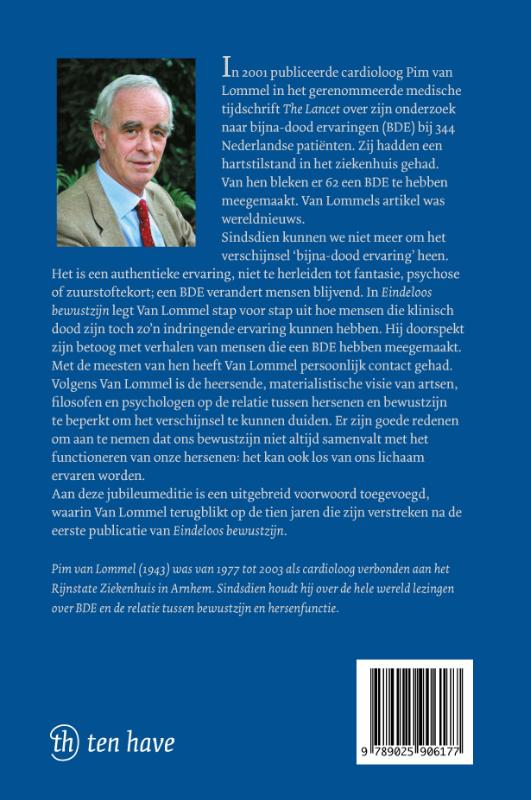 Achterkant van Eindeloos bewustzijn