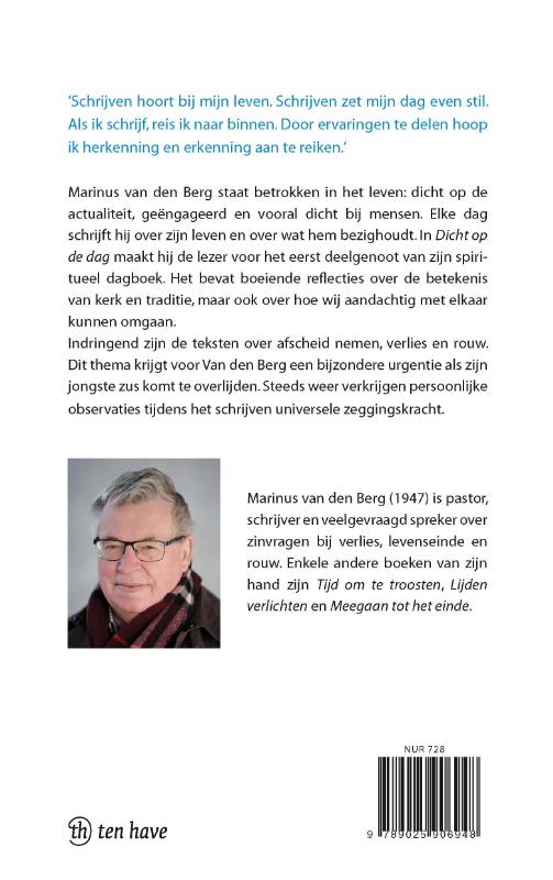 Achterkant van Dicht op de dag