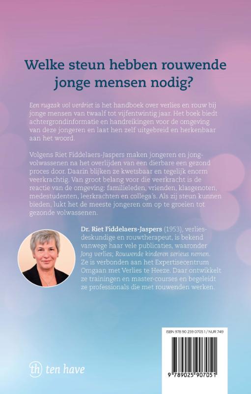 Achterkant van Een rugzak vol verdriet
