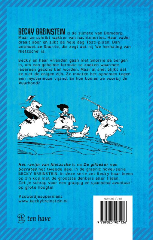 Achterkant van Het ravijn van Nietzsche