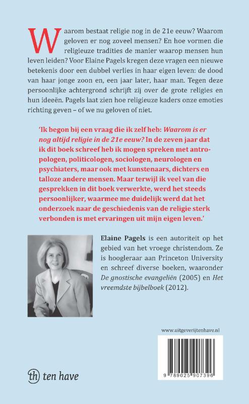 Achterkant van Waarom religie blijft