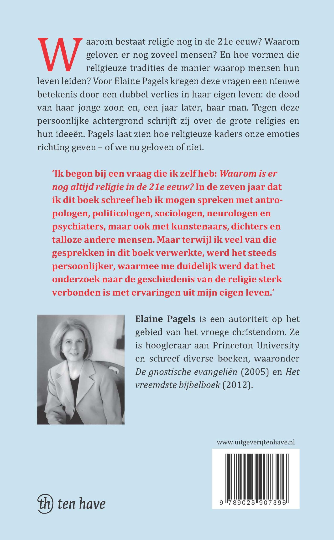 Achterkant van Waarom religie blijft
