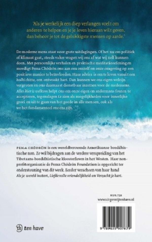 Achterkant van Alles hier is welkom