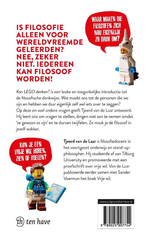 Achterkant van Kan lego denken?