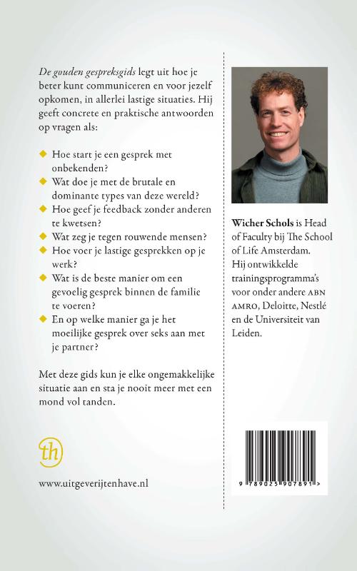 Achterkant van De Gouden gespreksgids