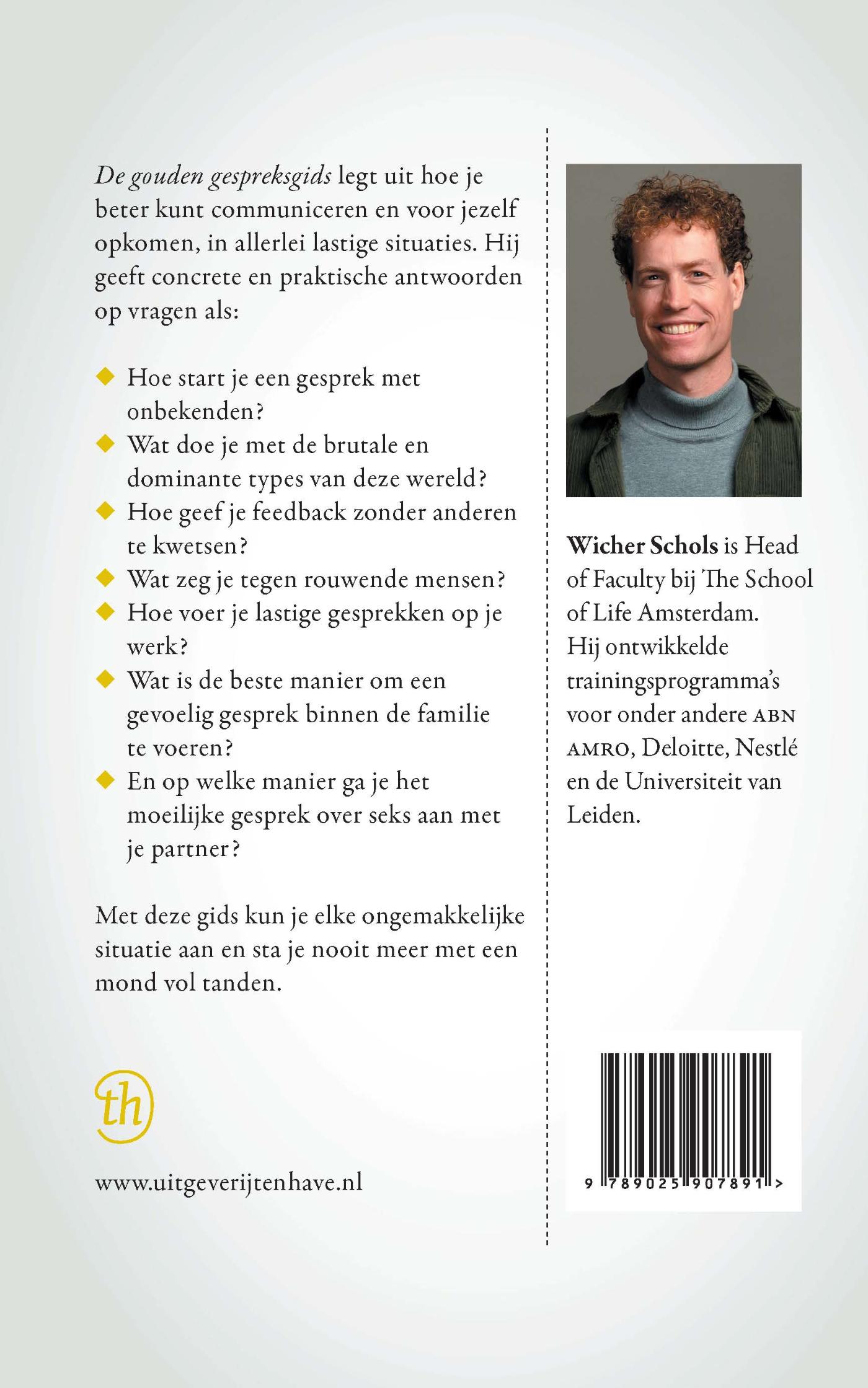 Achterkant van De Gouden gespreksgids