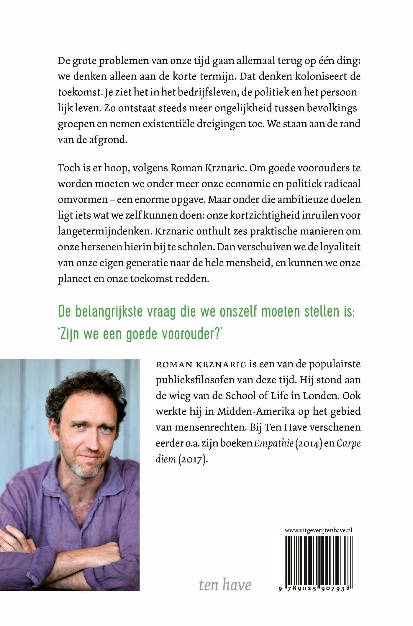 Achterkant van De goede voorouder