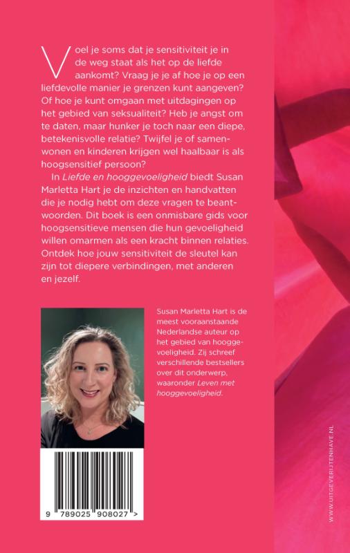 Achterkant van Liefde en hooggevoeligheid