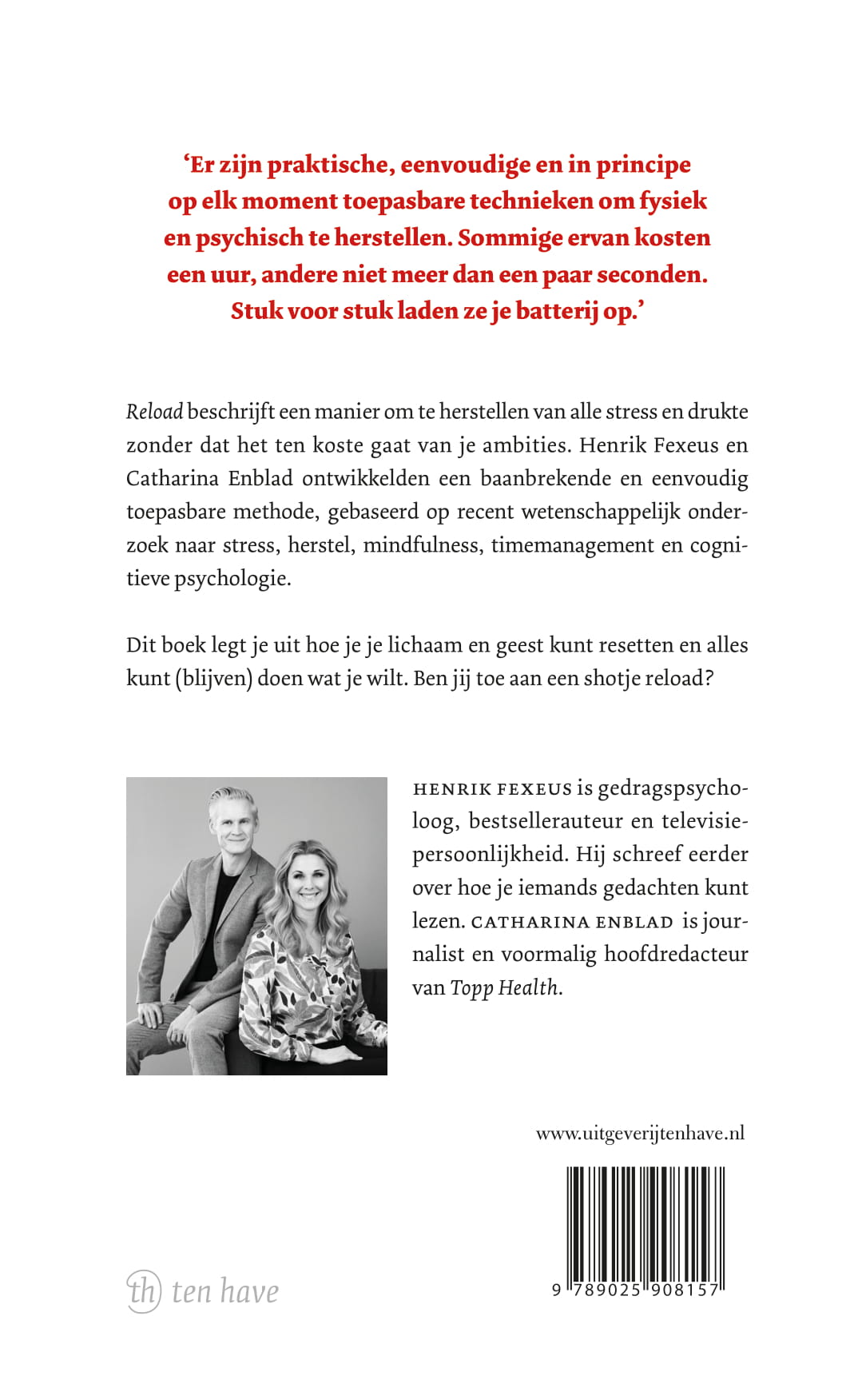 Achterkant van Reload