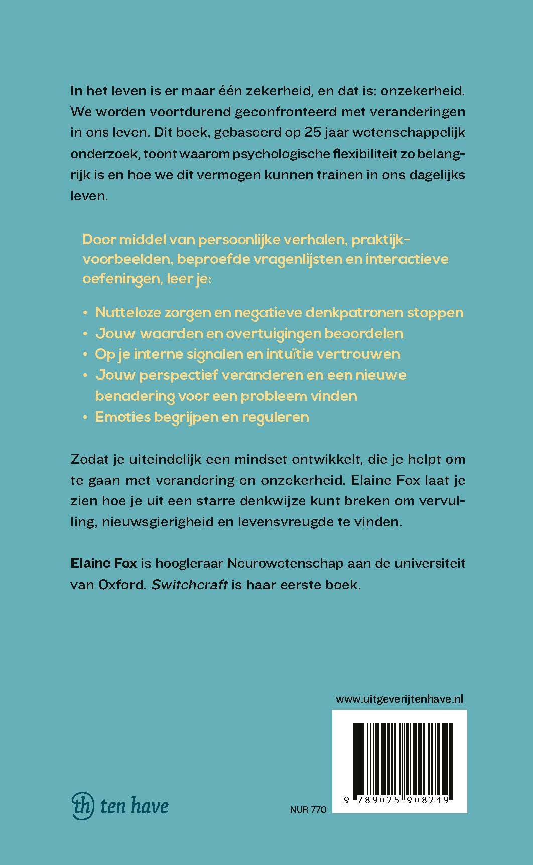 Achterkant van Switchcraft