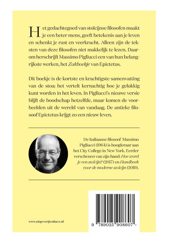 Achterkant van De stoïcijnse gids voor geluk