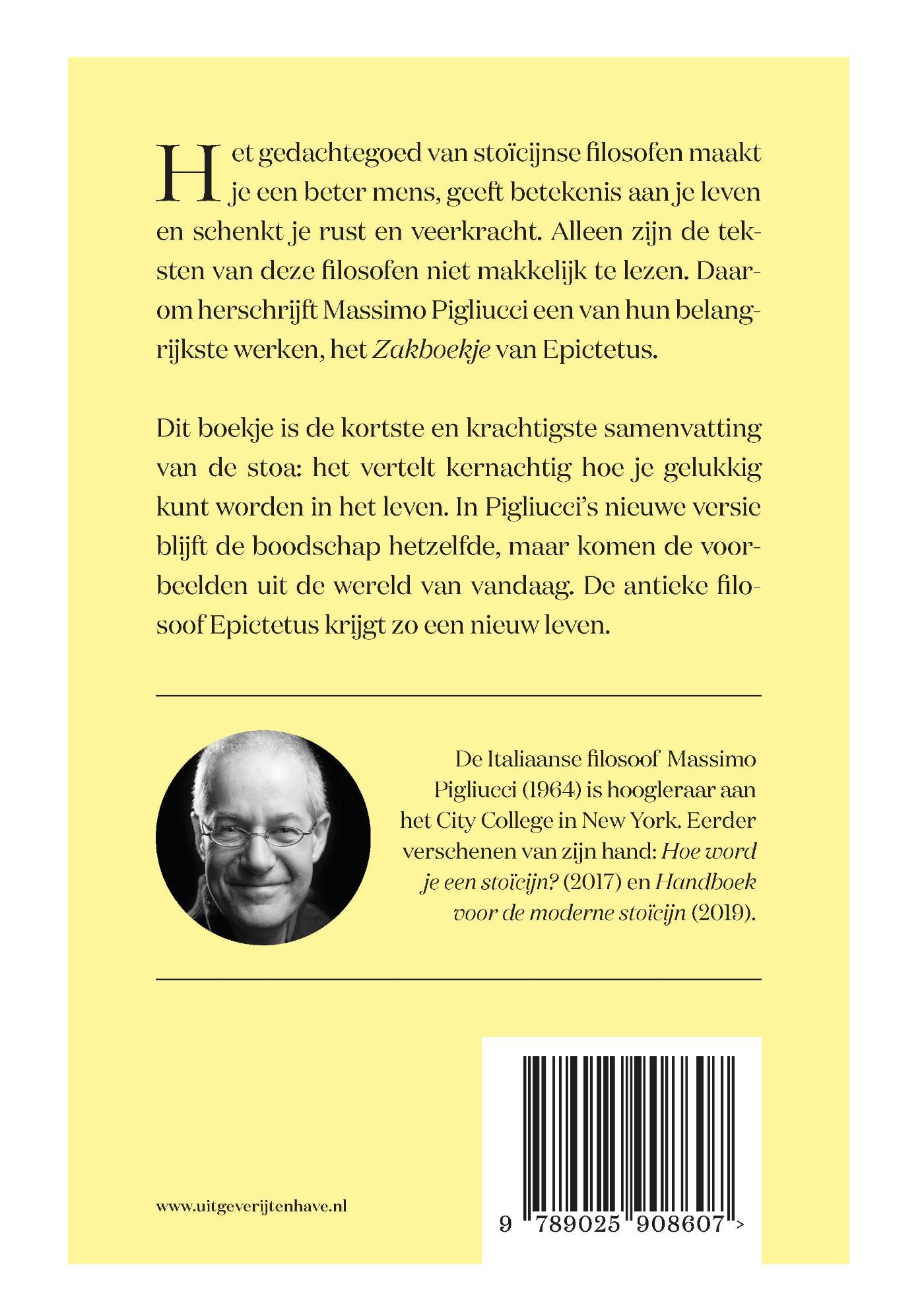 Achterkant van De stoïcijnse gids voor geluk