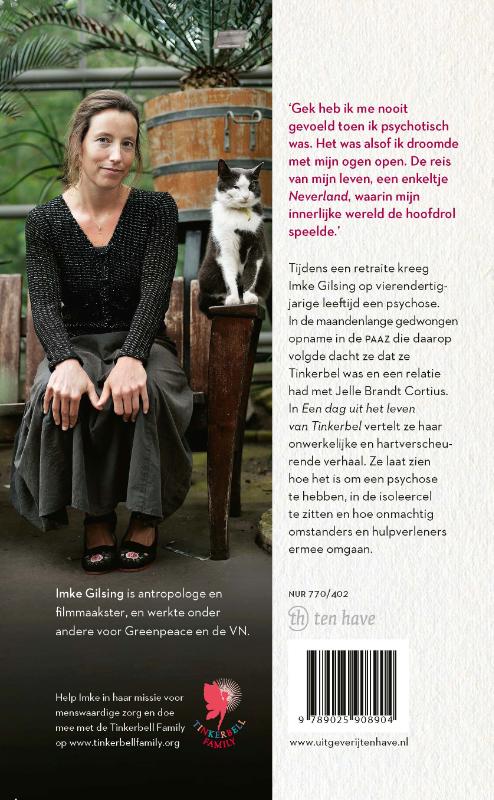 Achterkant van Een dag uit het leven van Tinkerbel