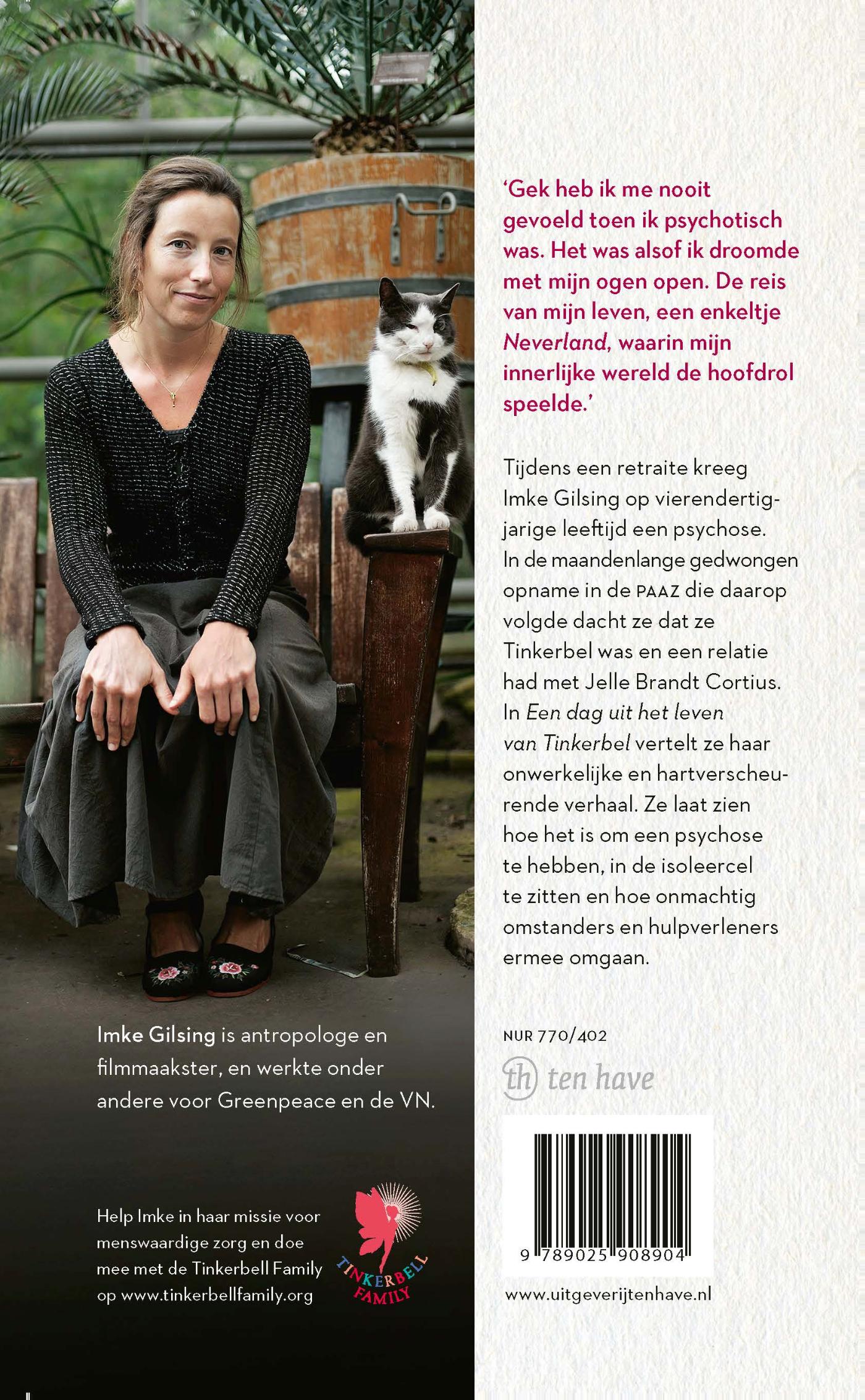 Achterkant van Een dag uit het leven van Tinkerbel