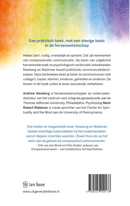 Achterkant van Compassievolle communicatie