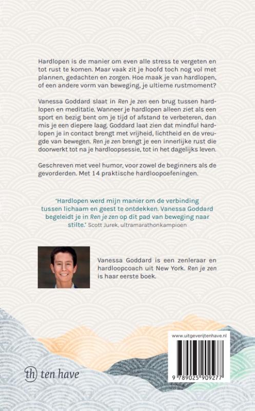 Achterkant van Ren je zen