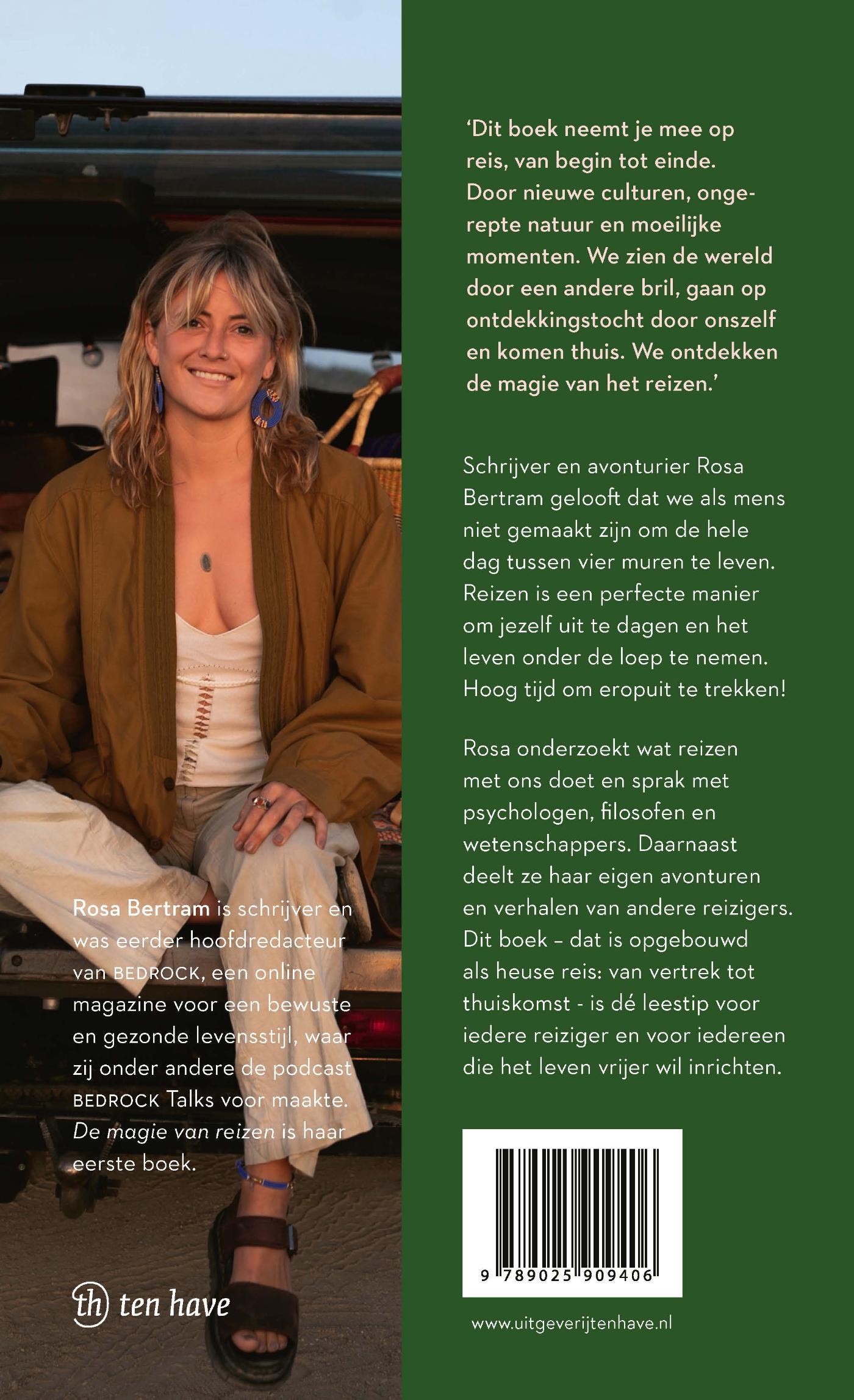 Achterkant van De magie van reizen