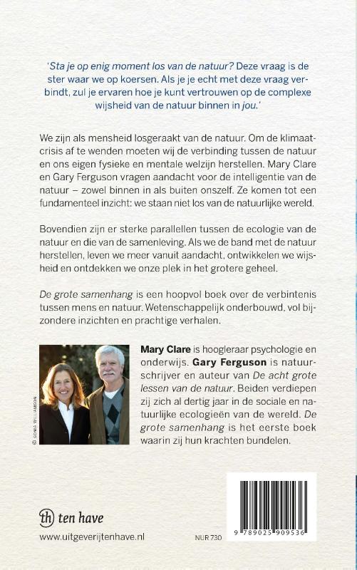 Achterkant van De grote samenhang