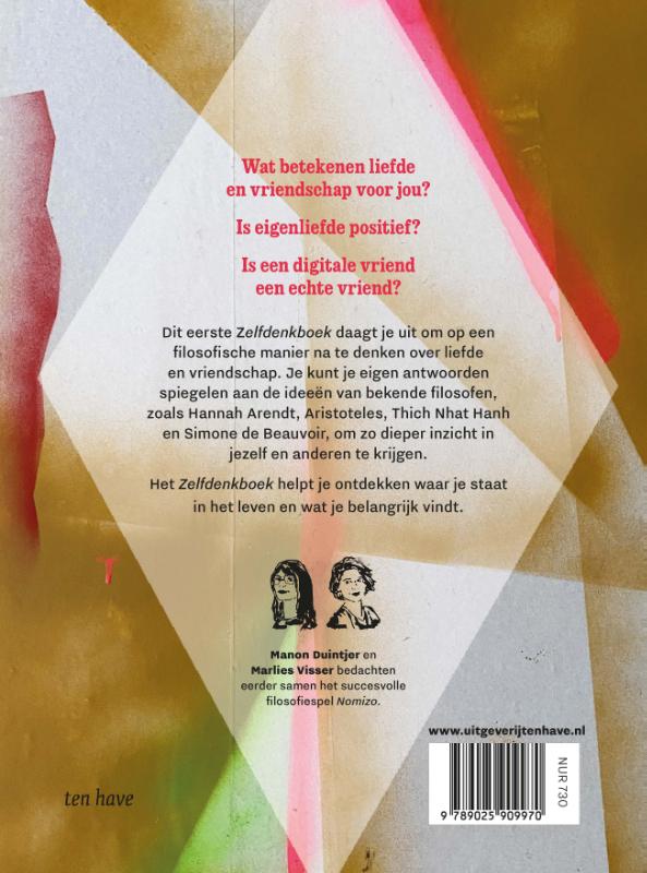 Achterkant van Zelfdenkboek