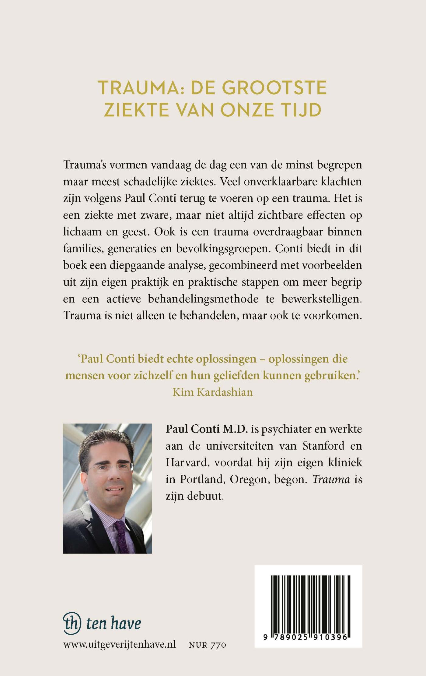 Achterkant van Trauma