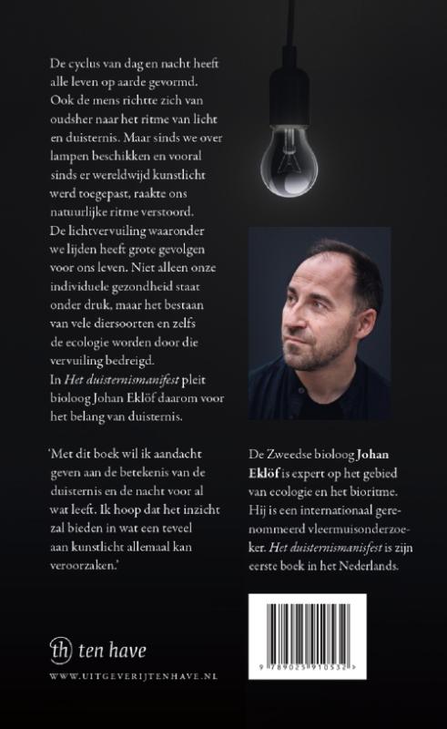Achterkant van Het duisternismanifest