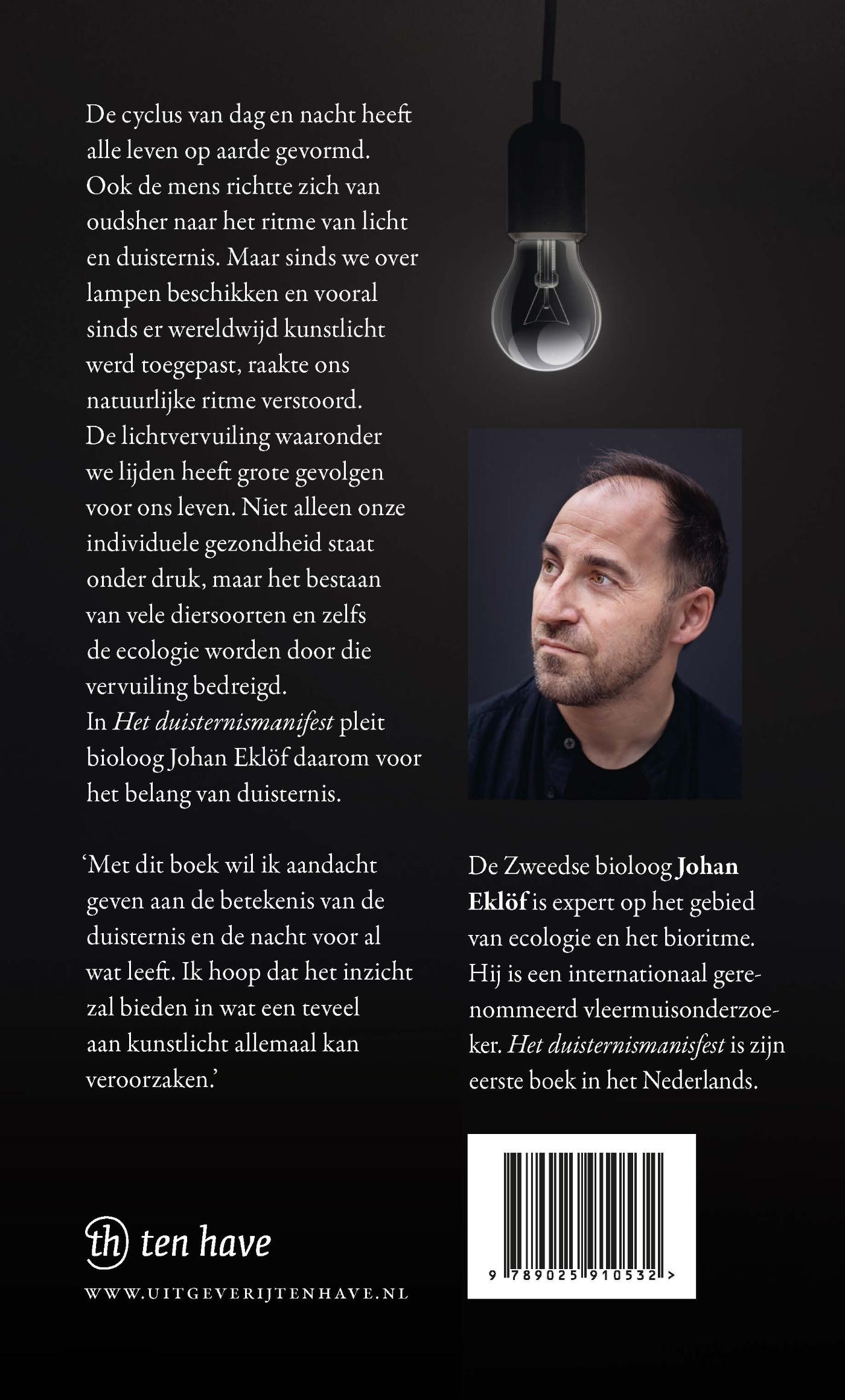 Achterkant van Het duisternismanifest