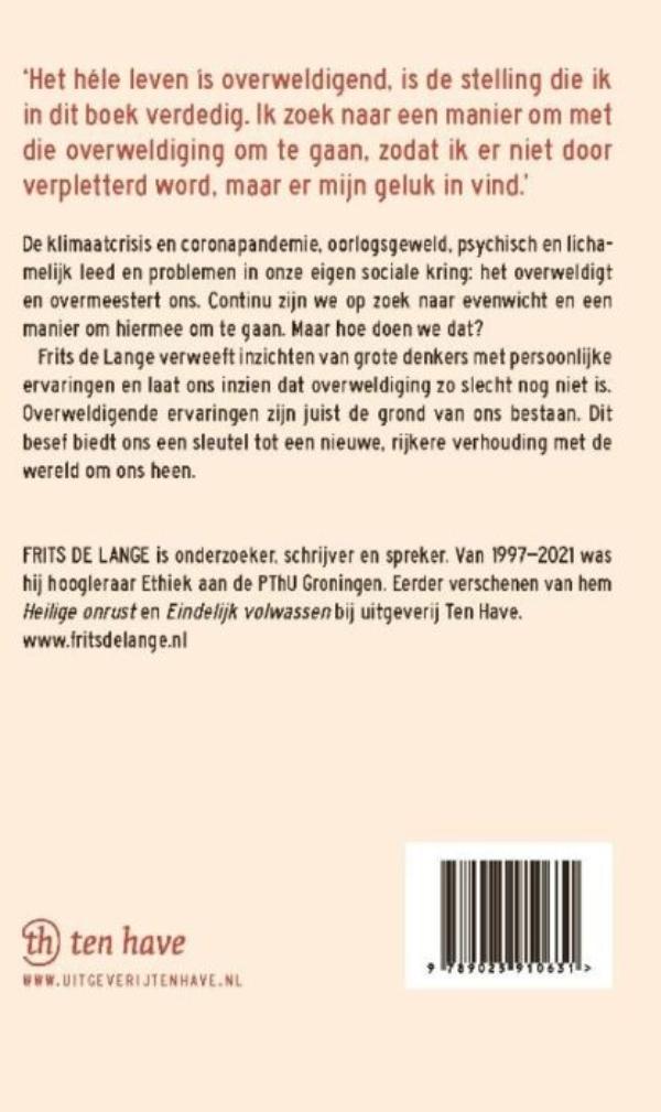 Achterkant van Overweldigend