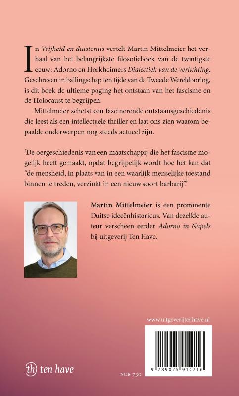 Achterkant van Vrijheid en duisternis