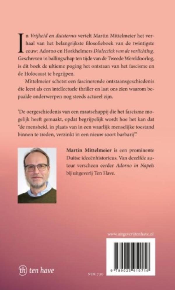 Achterkant van Vrijheid en duisternis